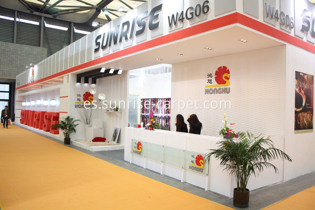 Booth in Domotex Shanghai